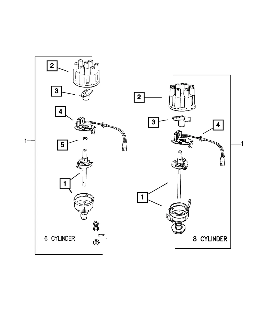 Distributor Cap - Mopar (5142592AA)