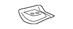 Front Driver Side Inner Floor Panel Reinforcement with Nut - GM (52016188) - view 5