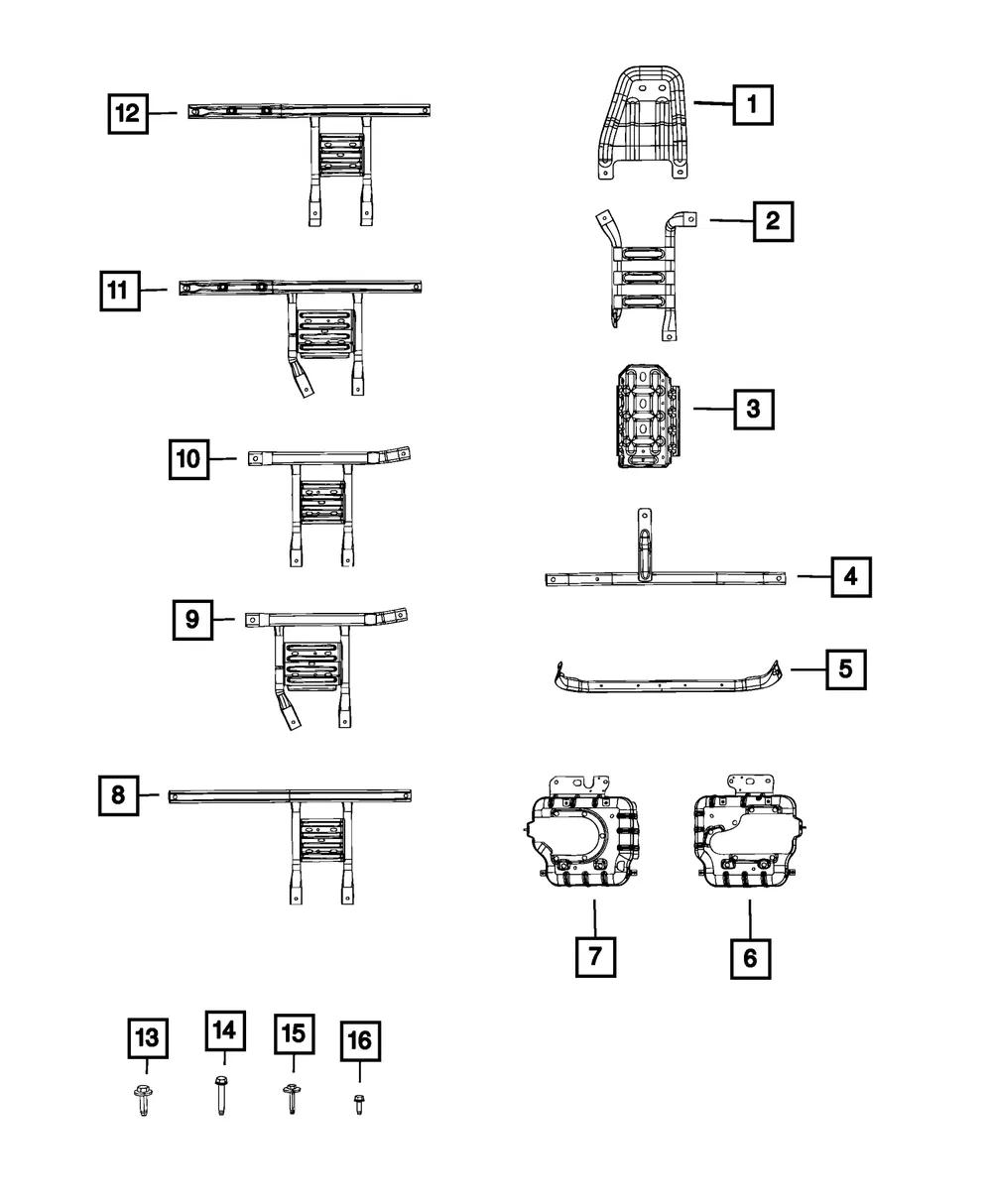 Urea Tank Skid Plate - Mopar (52030407ab)