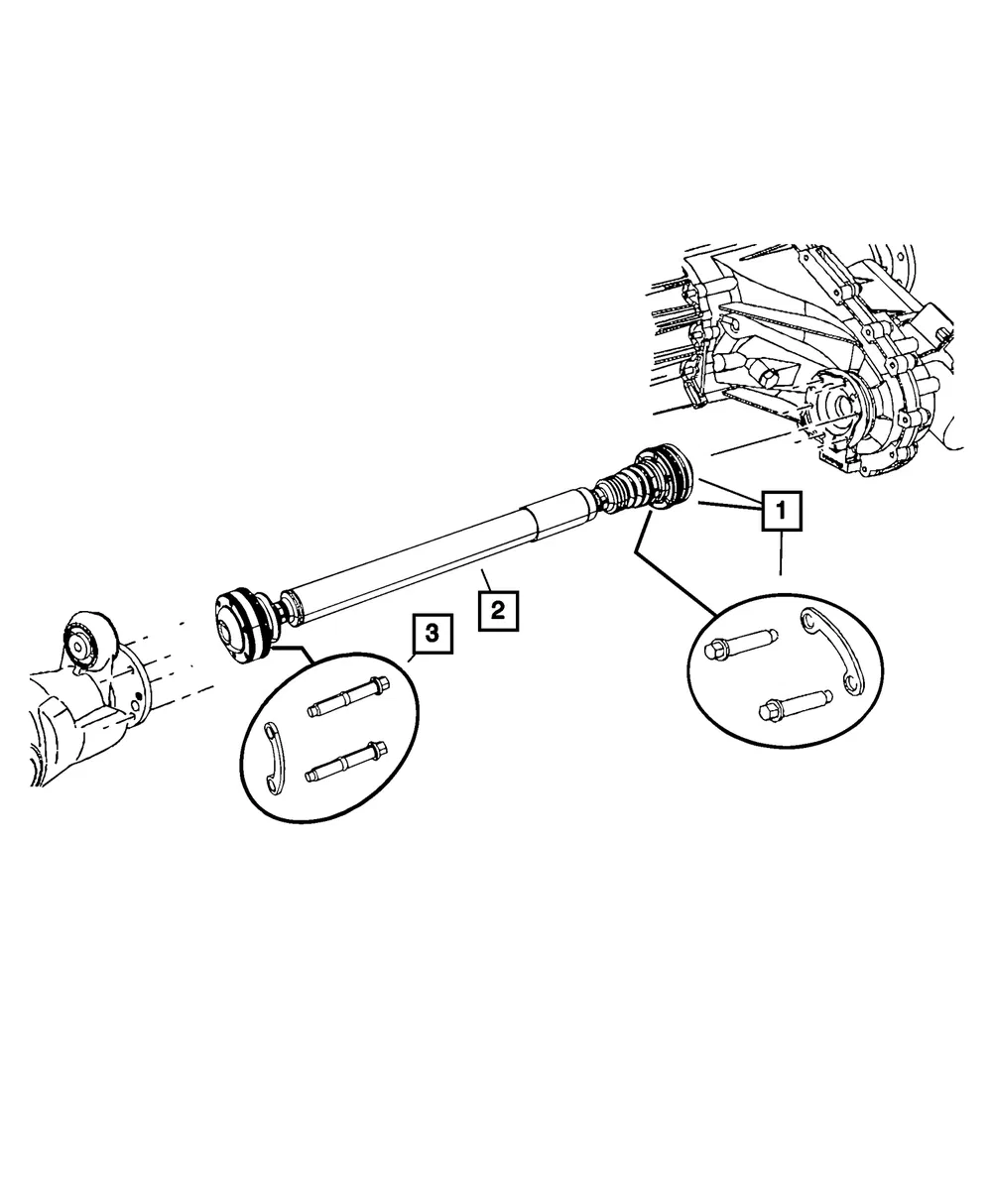 Drive Shaft - Mopar (52853432AA) - view 6