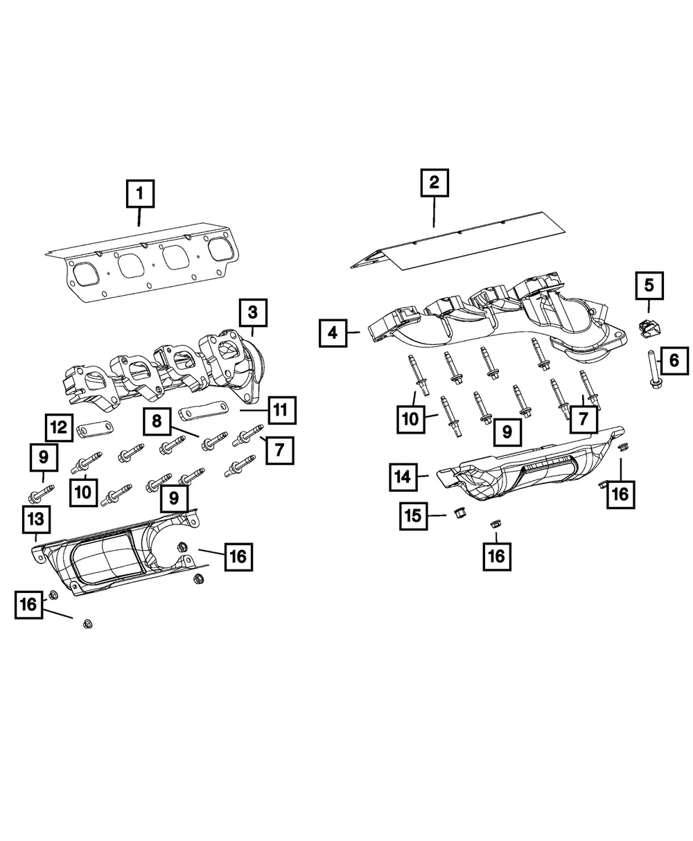 Heat Shield - Mopar (53011243ab) - view 4