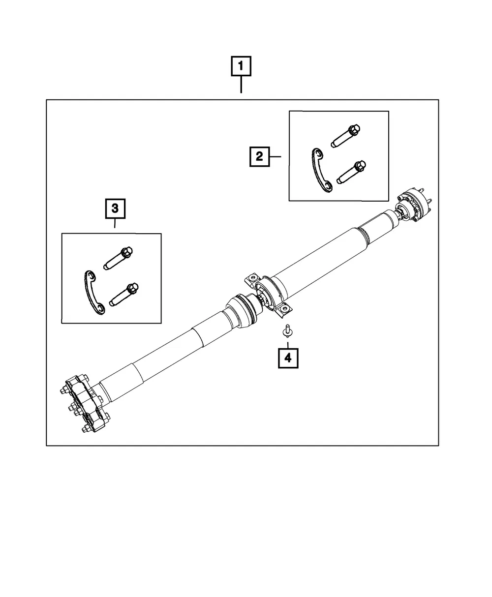 Drive Shaft - Mopar (53011413ac)