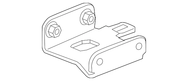 Bracket - GM (55597379) - view 2