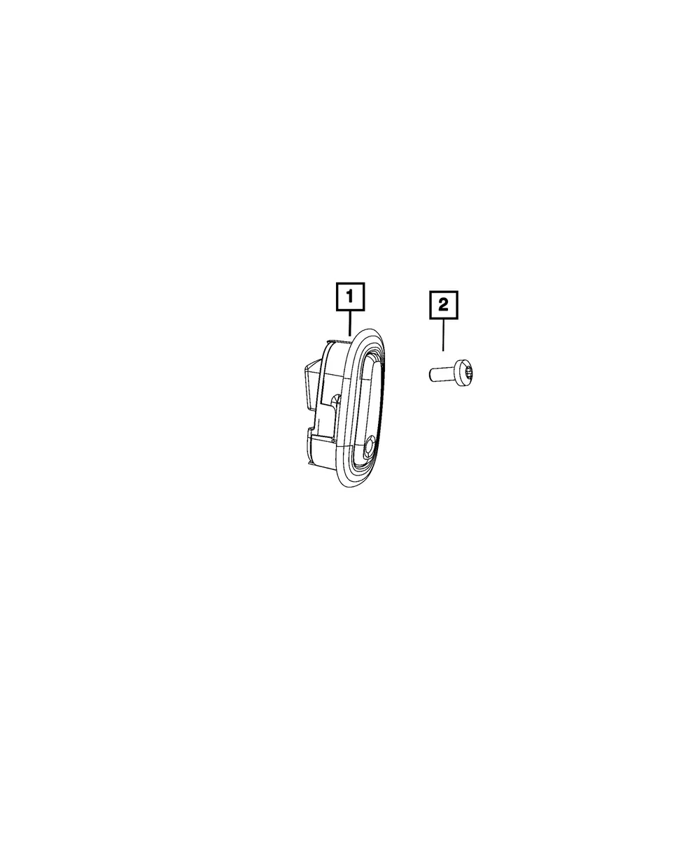 Coat Hook - Mopar (5sa96tx7aa)