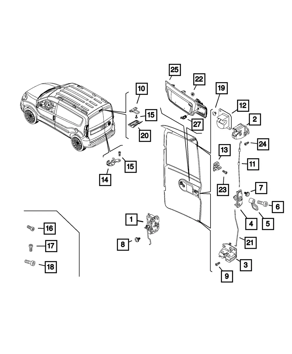 Button Plug - Mopar (5sh38jd7aa)