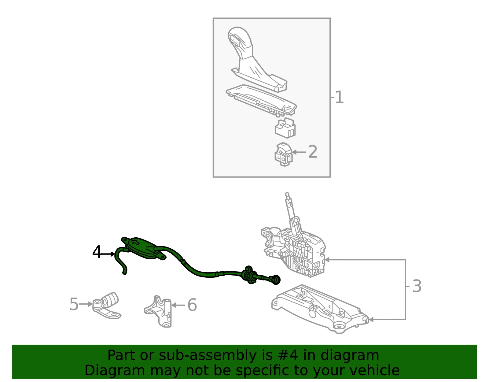 Control Cable - GM (60004462) - view 4