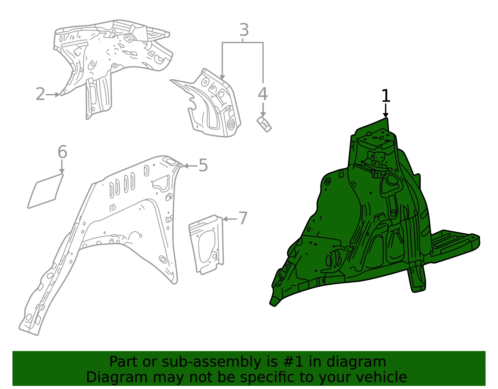 F Panel - GM (60008564) - view 3