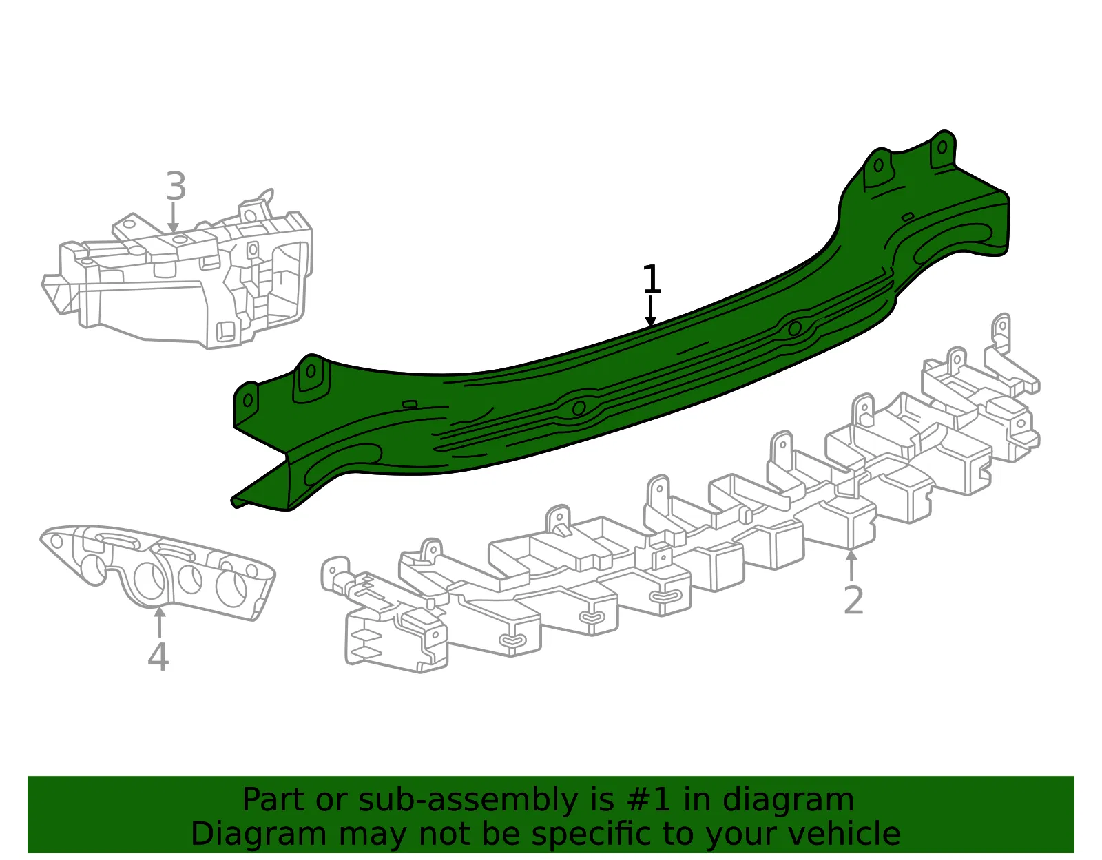 Impact Bar - GM (60008959) - view 3