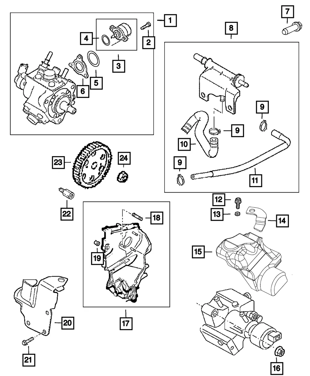 Stud - Mopar (6106040aa)