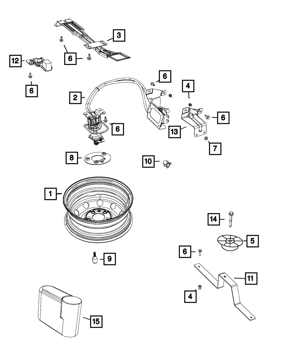 Nut/Rivet - Mopar (6106983aa)