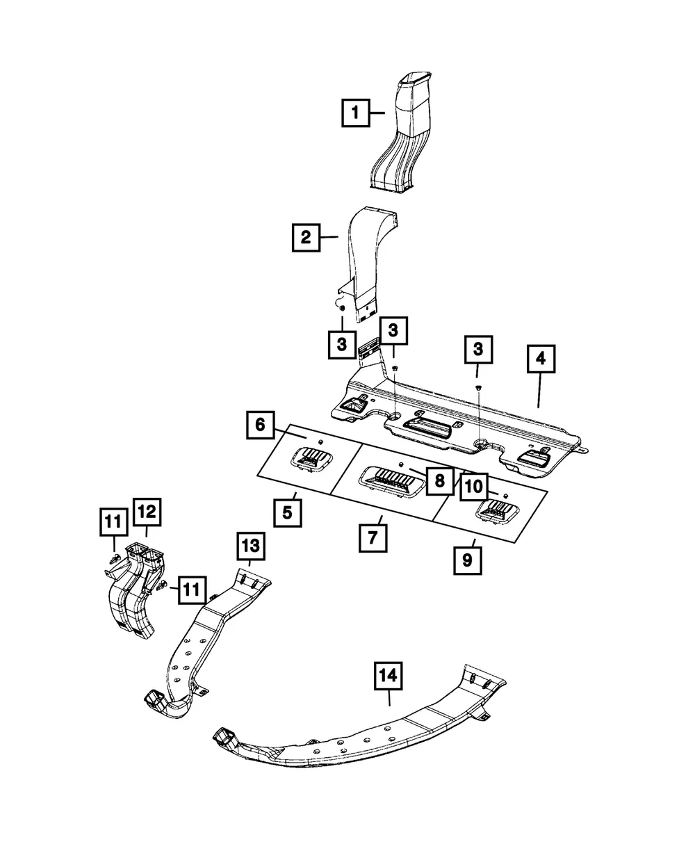 Plastic Rivet - Mopar (6502632) - view 2