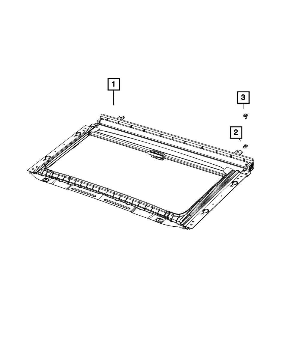M6 X 1.00 U-Nut - Mopar (6504118)