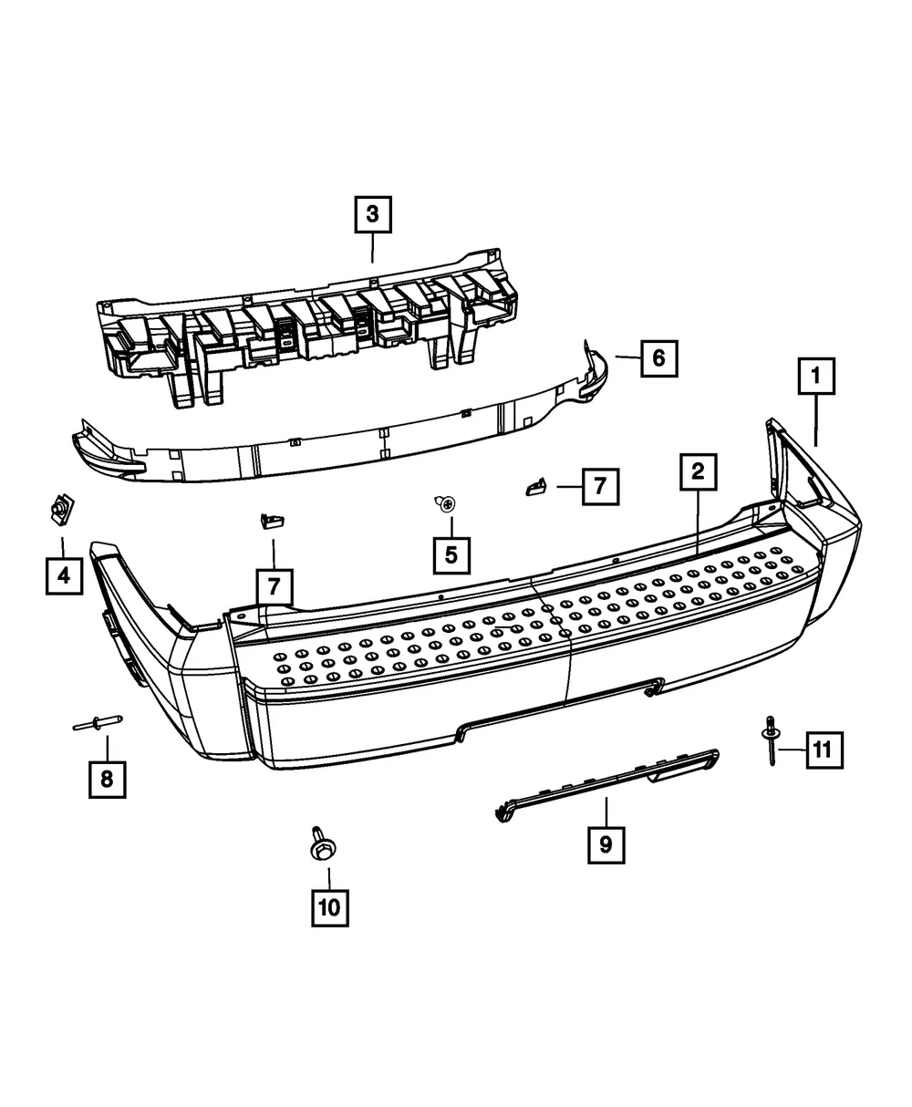 Rivet, Front - Mopar (6506007AA) - view 5