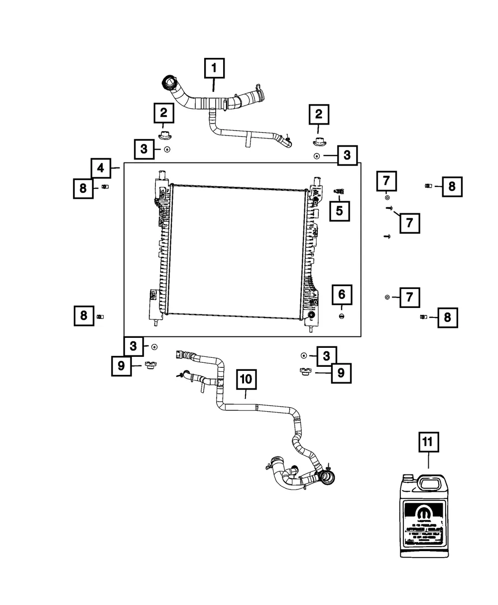 Hex Head Screw - Mopar (6506568aa)