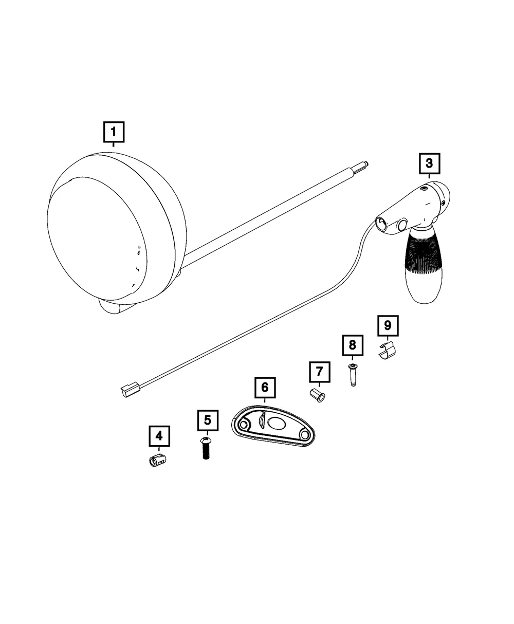 Hex Drive Nut/Rivet - Mopar (6508963aa)