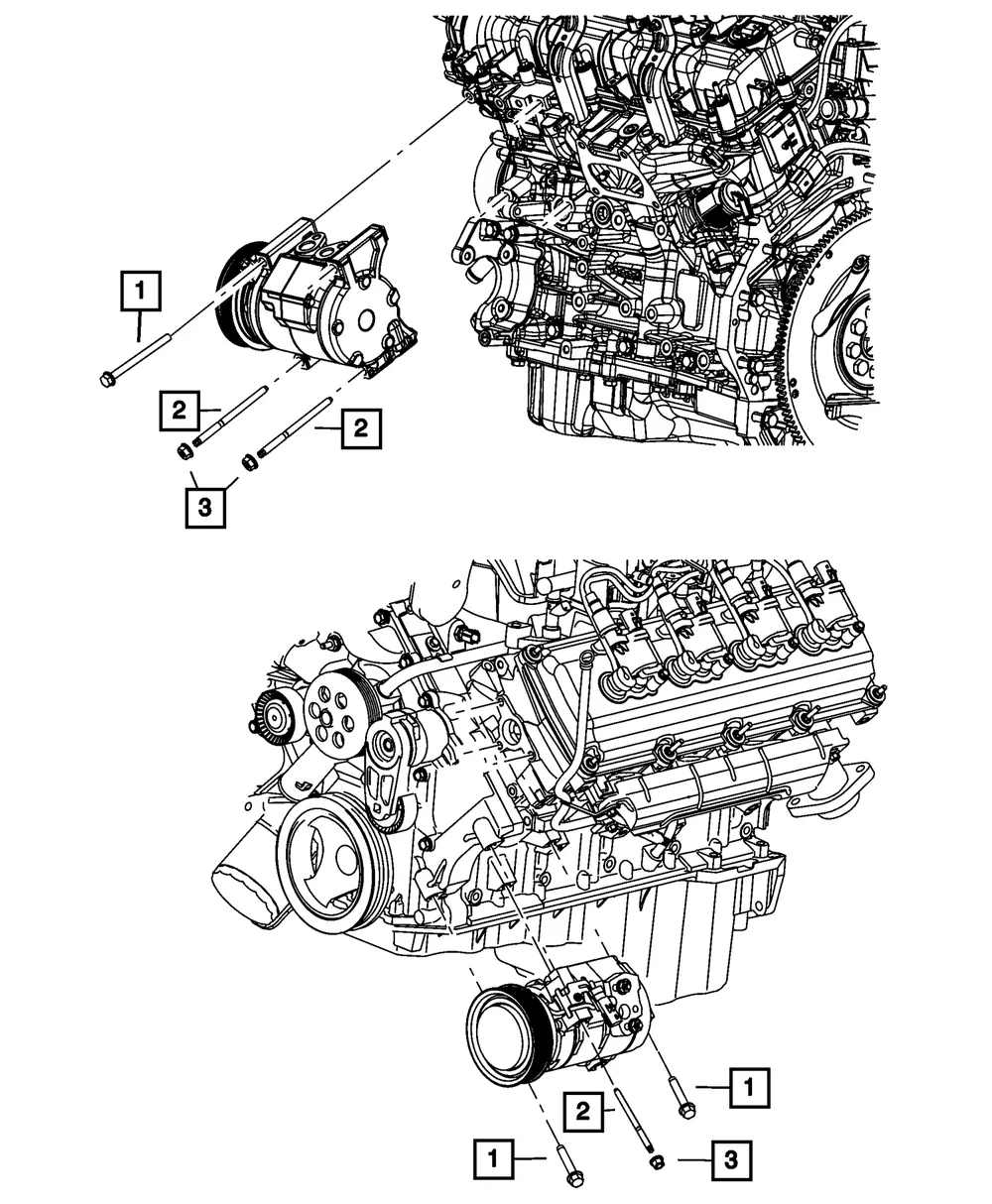 Double Ended Stud - Mopar (6509443AA) - view 3