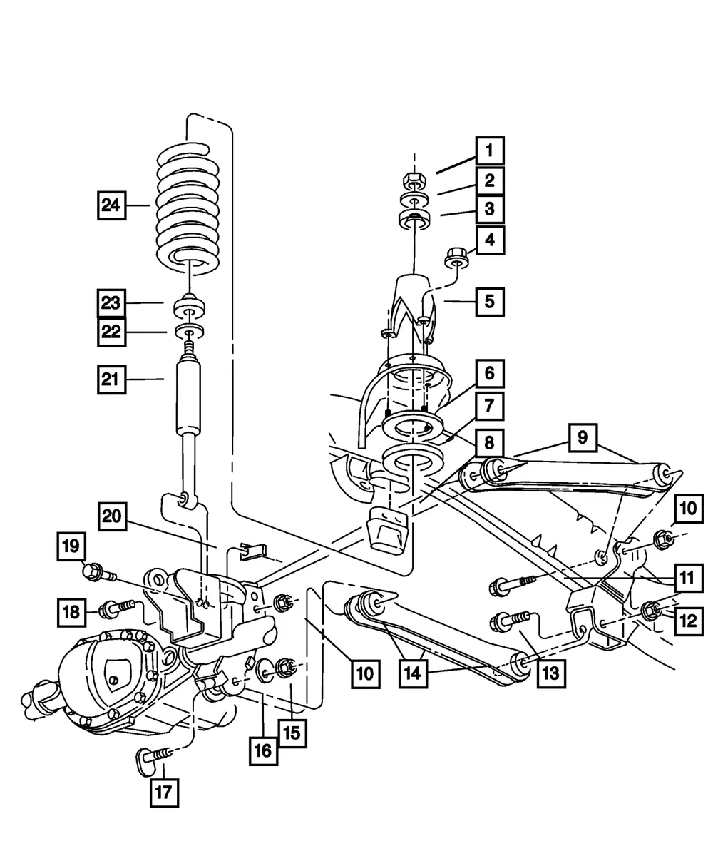 Flat Washer - Mopar (6509472aa) - view 4
