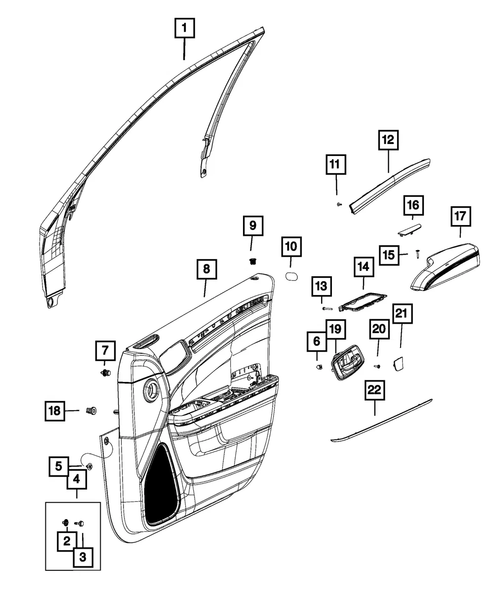 Plastic Nut - Mopar (6509603aa)