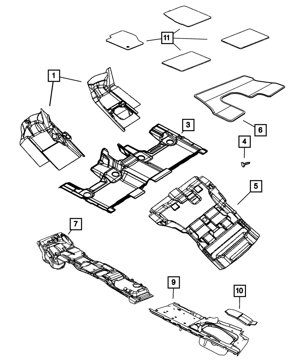 Push Pin - Mopar (6509607AA) - view 4