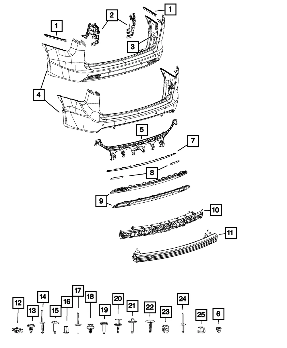 Rivet, Right - Mopar (6509719AA) - view 7