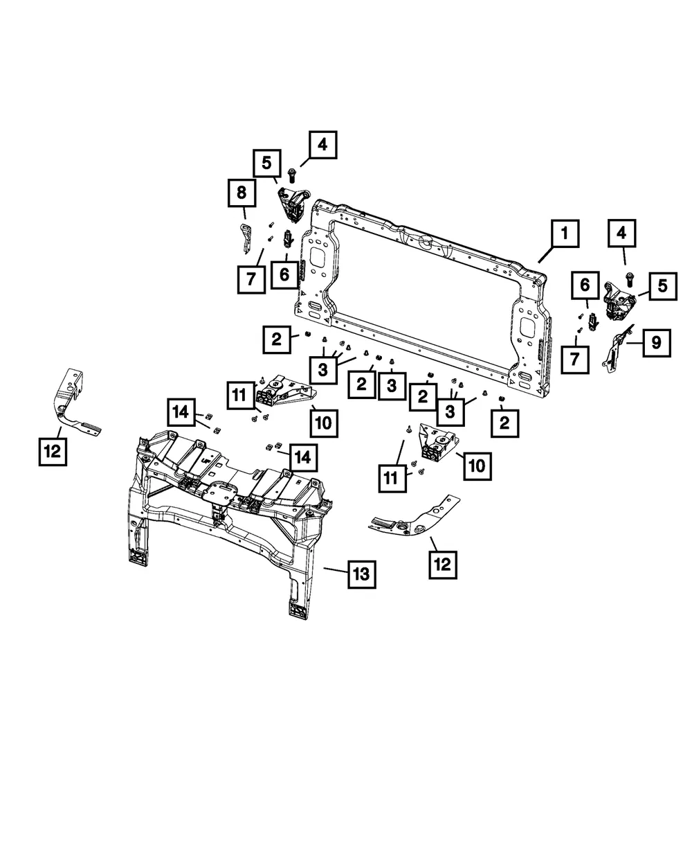 Nut/Rivet - Mopar (6509731AA) - view 2