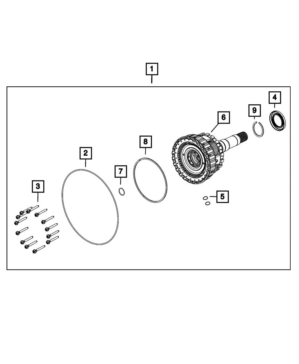 Torx Flange Head Bolt - Mopar (6510055aa)