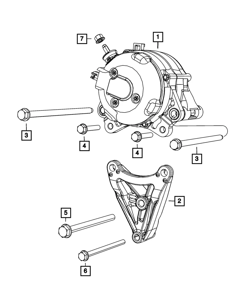 Hex Head Screw - Mopar (6510117aa)