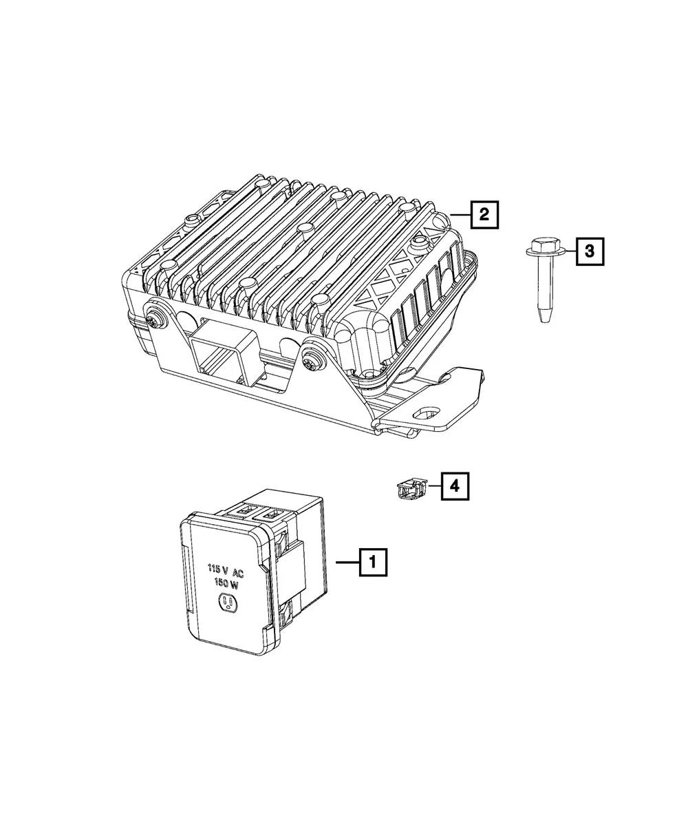 Nut - Mopar (6510468AA) - view 4
