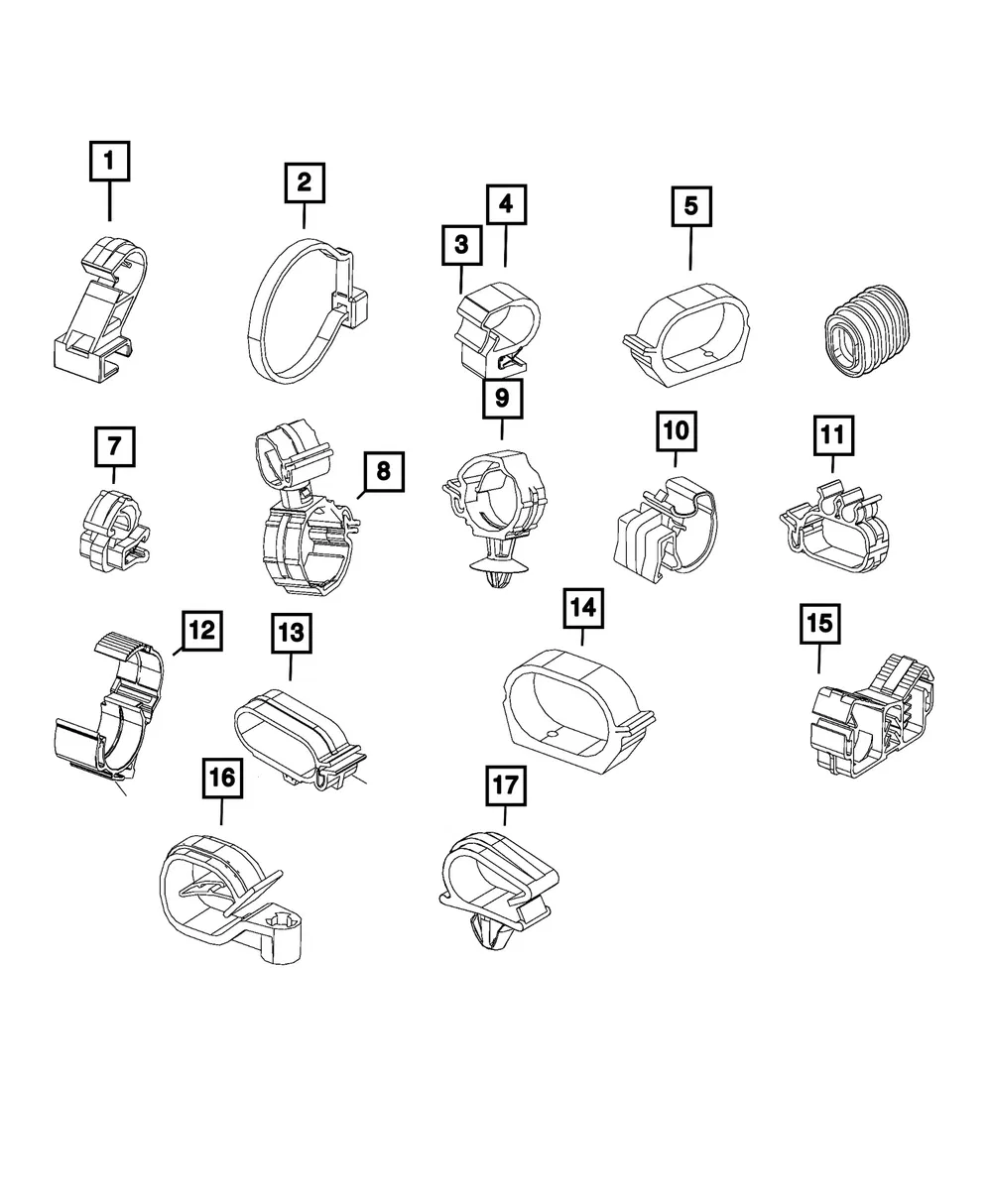 Clip - Mopar (6510626aa)