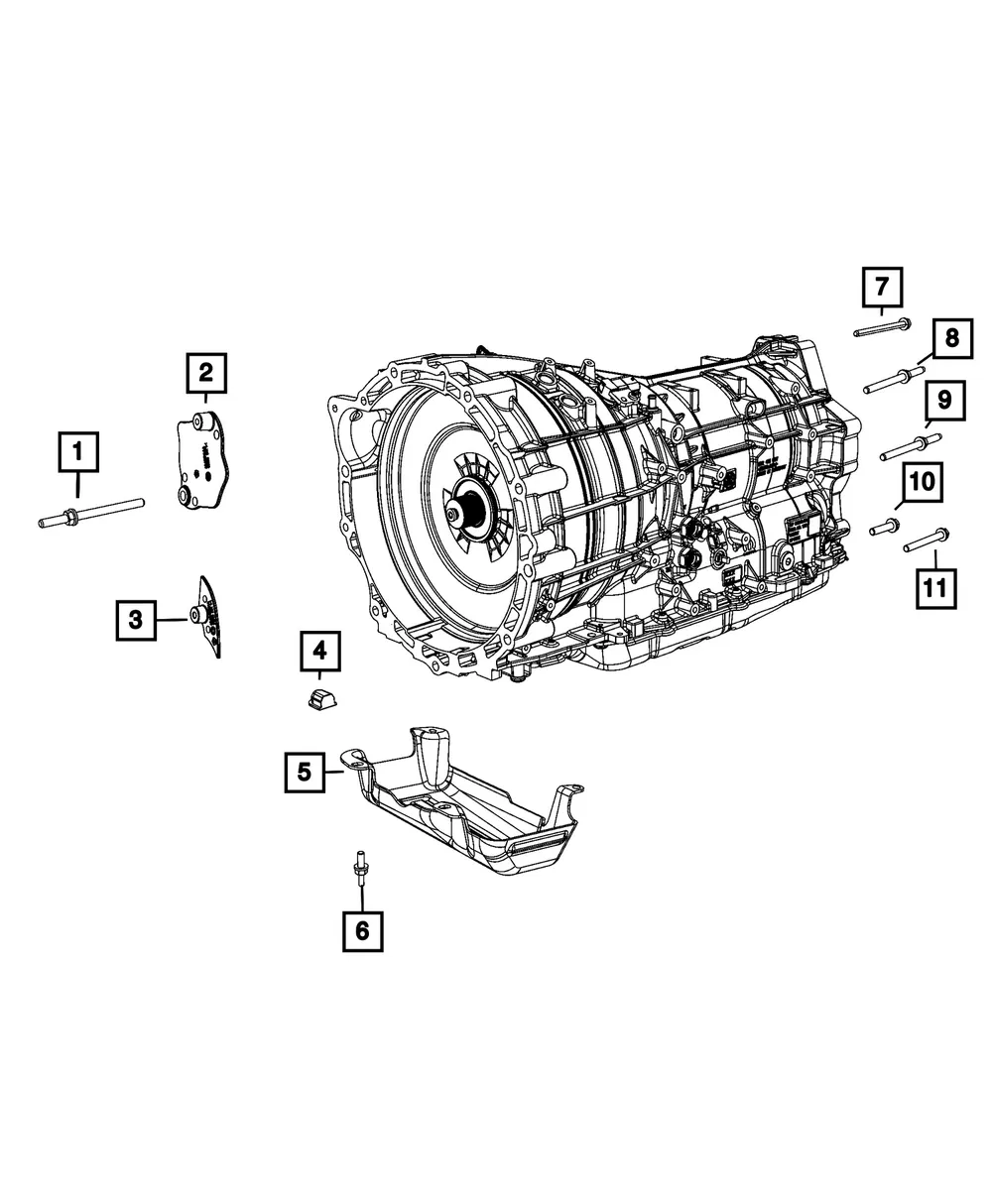 2 End Stud - Mopar (6510662aa)