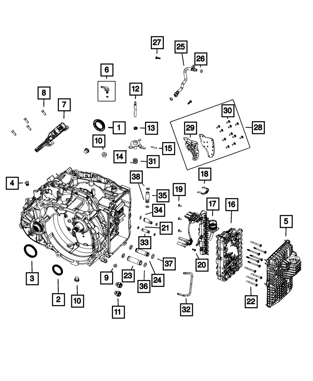 Screw - Mopar (6510696aa) - view 3