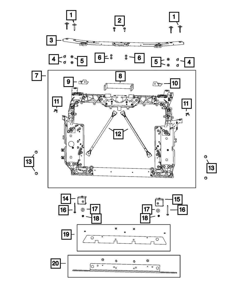 Nut - Mopar (6512142aa) - view 4