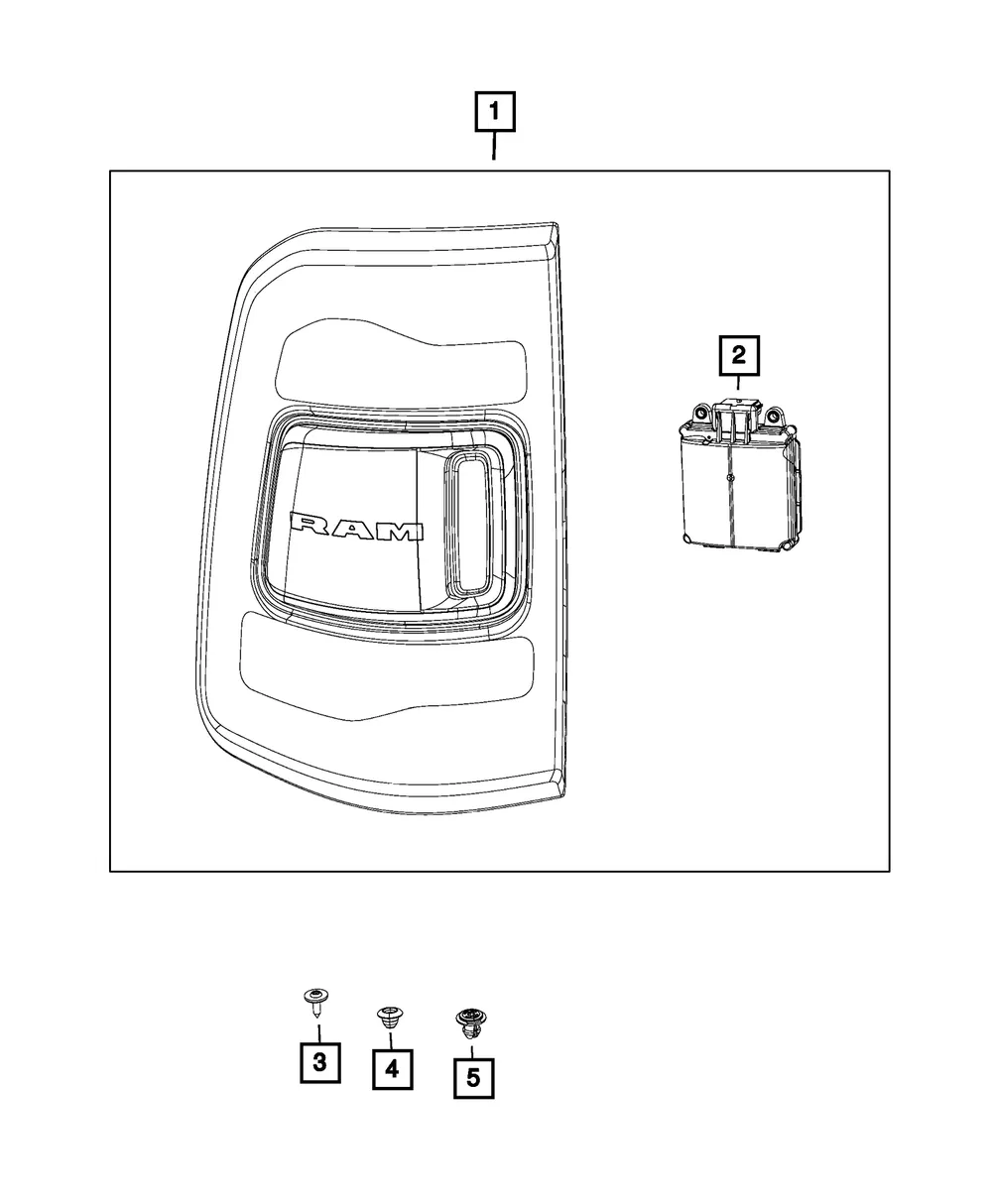 Push Pin - Mopar (6512734AA) - view 4
