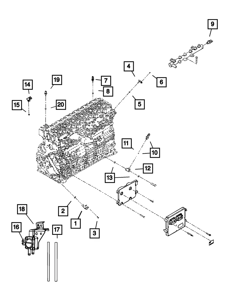 O Ring - Mopar (68014976aa)
