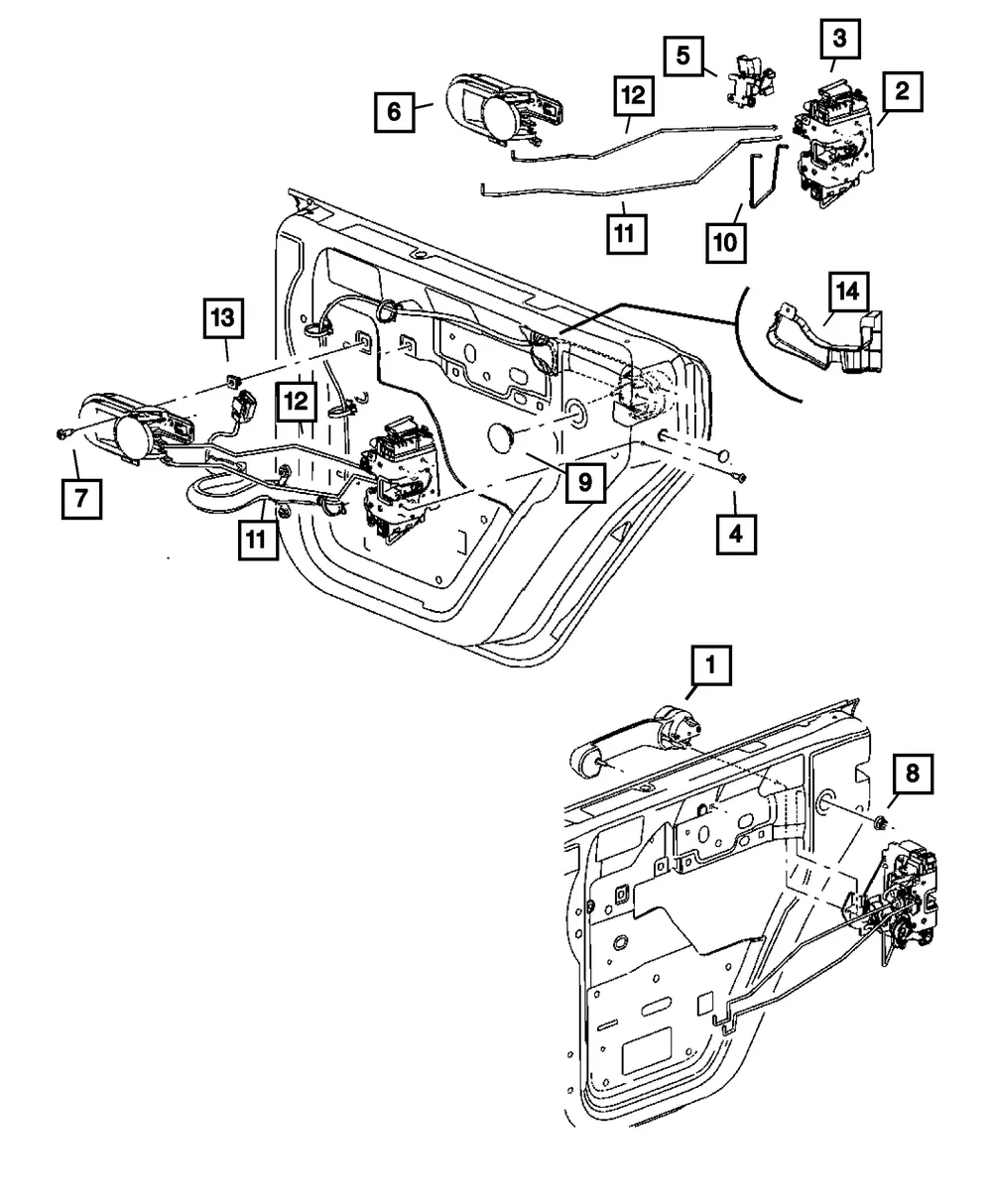 Support - Driver's Side (LH) - Mopar (68018097AA)