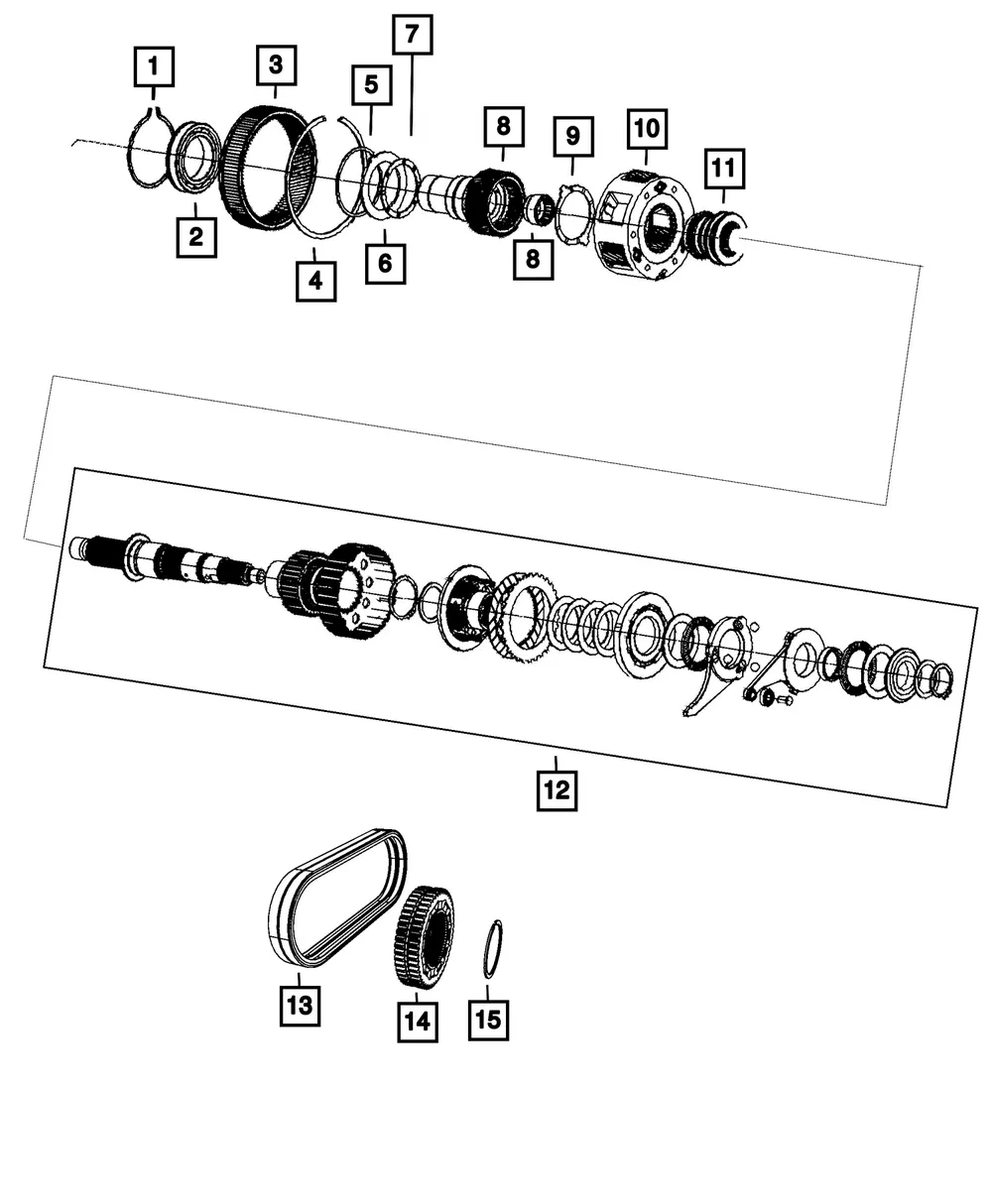 Shift Range Sleeve - Mopar (68026920AA) - view 4