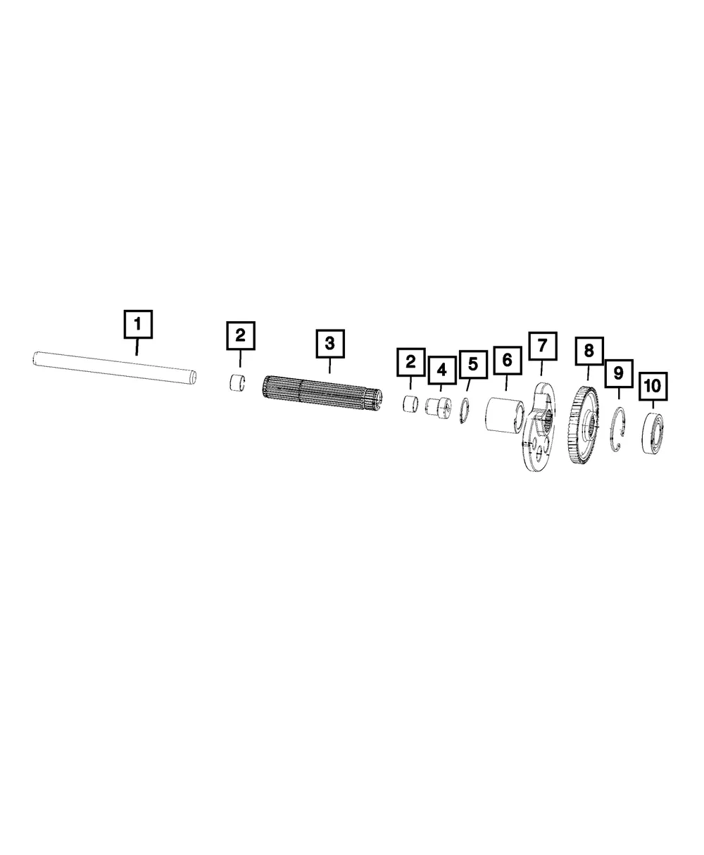 Gearshift Control Spacer - Mopar (68026936aa)