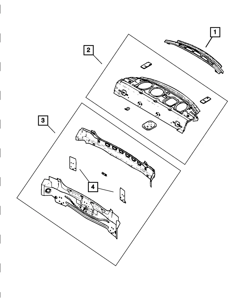 Deck Opening Lower Panel - Mopar (68037874af) - view 4