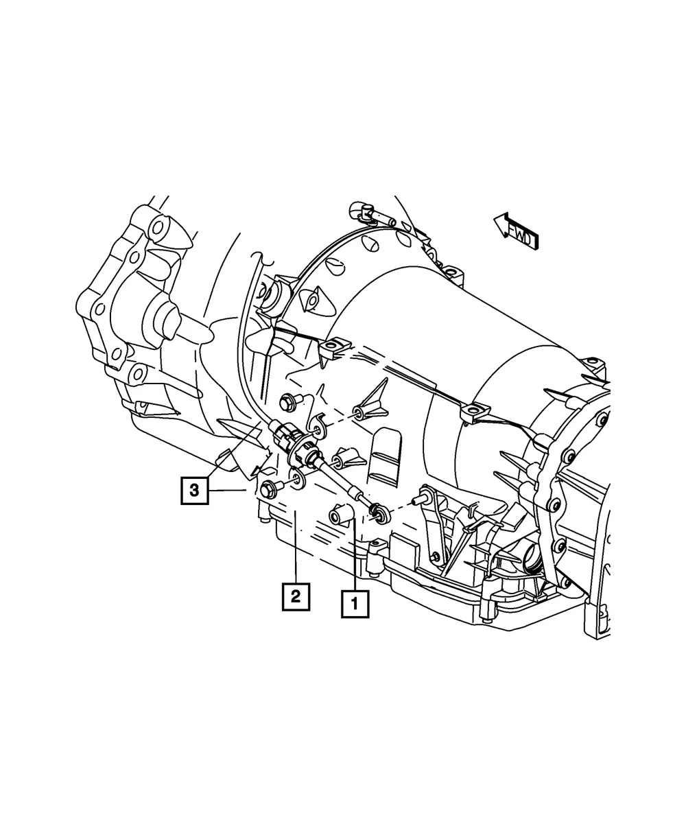 Shift Cable Bracket - Mopar (68067438AB) - view 4