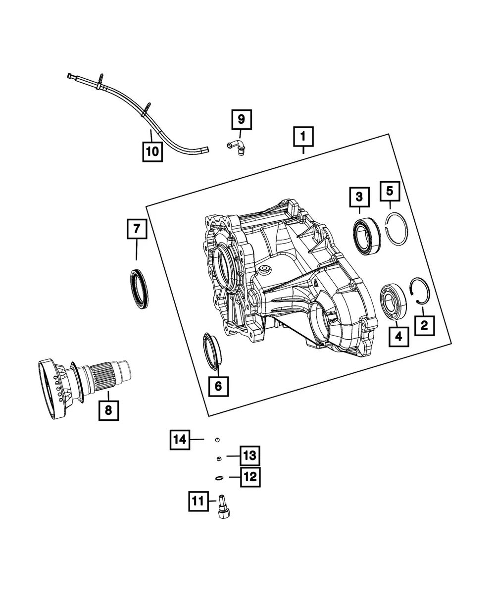 Front Case Half - Mopar (68071192ab)