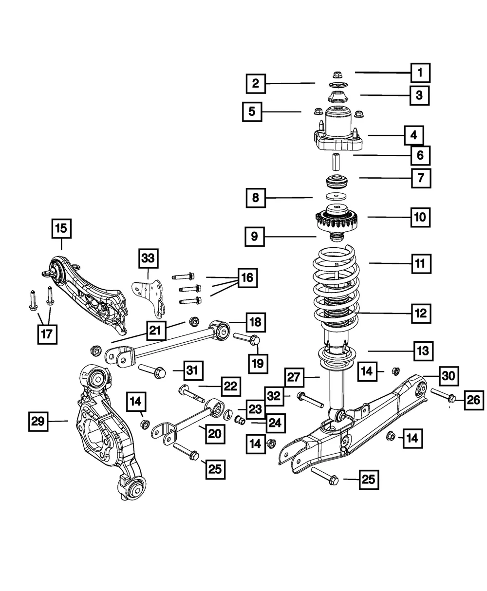 Toe Link Assembly - Mopar (68079540AF) - view 6
