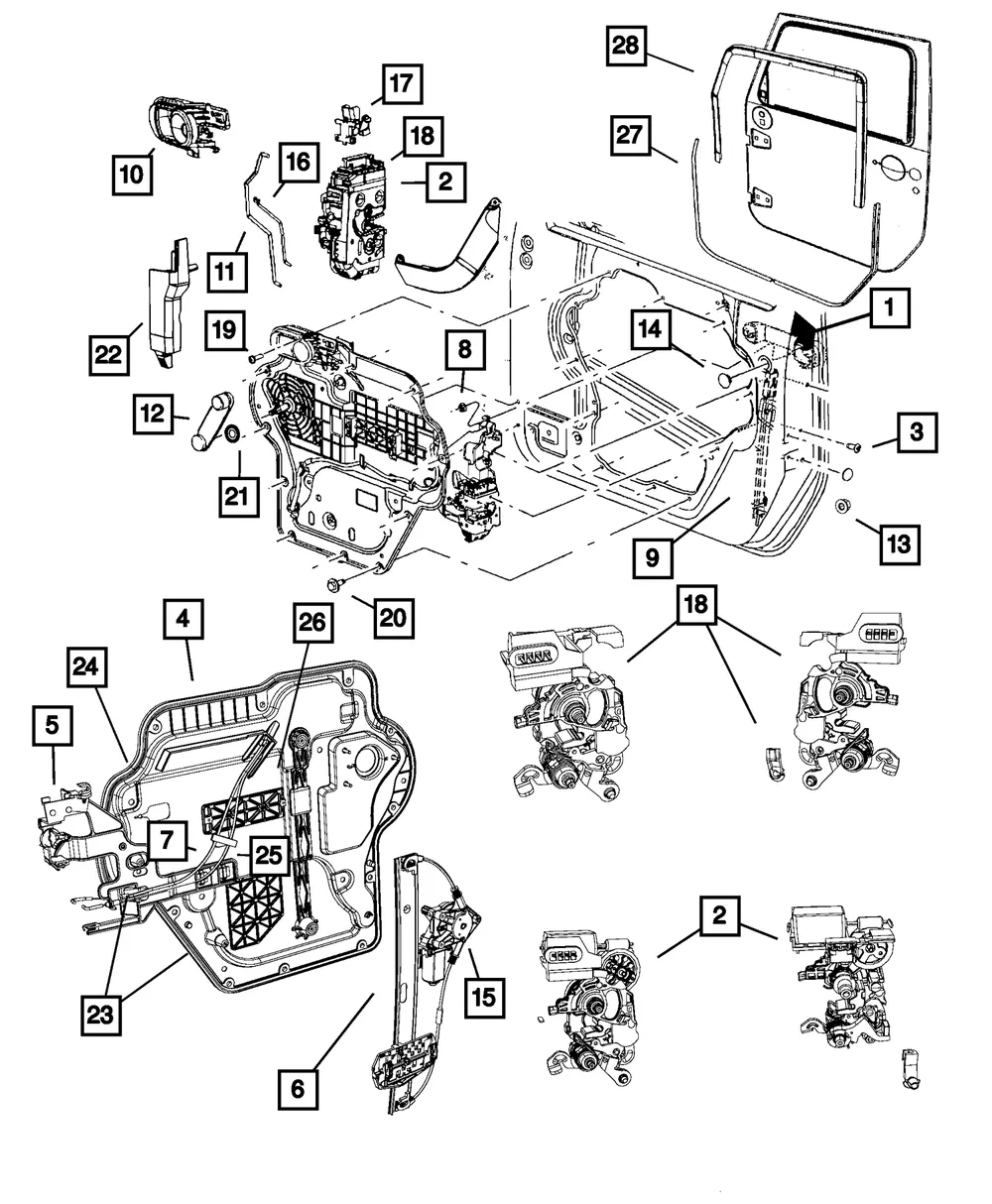 Cable - Driver's Side (LH) - Mopar (68089337AA)