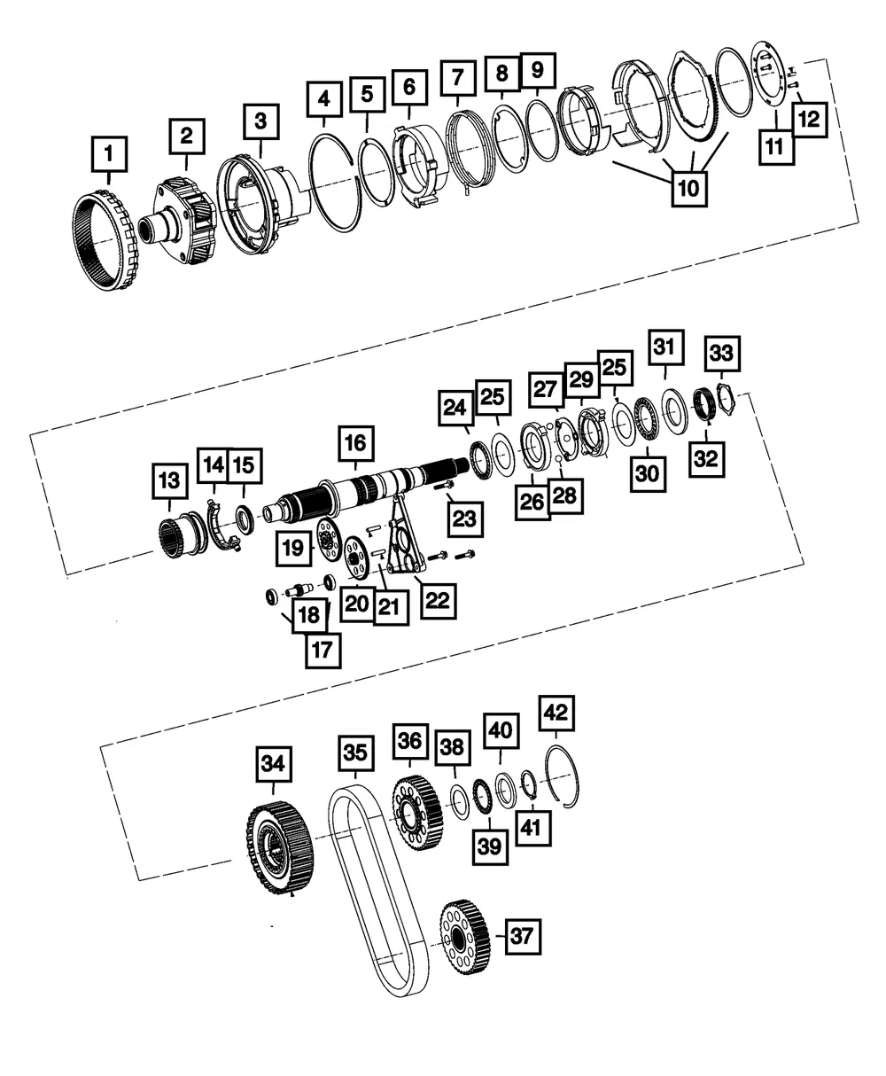 Thrust Washer - Mopar (68089696ac) - view 2
