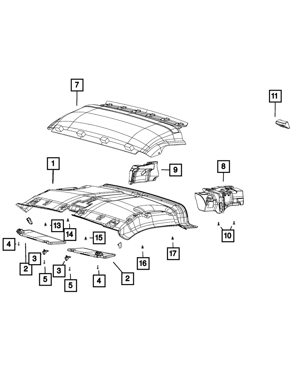 Fastener - Mopar (68093608aa)