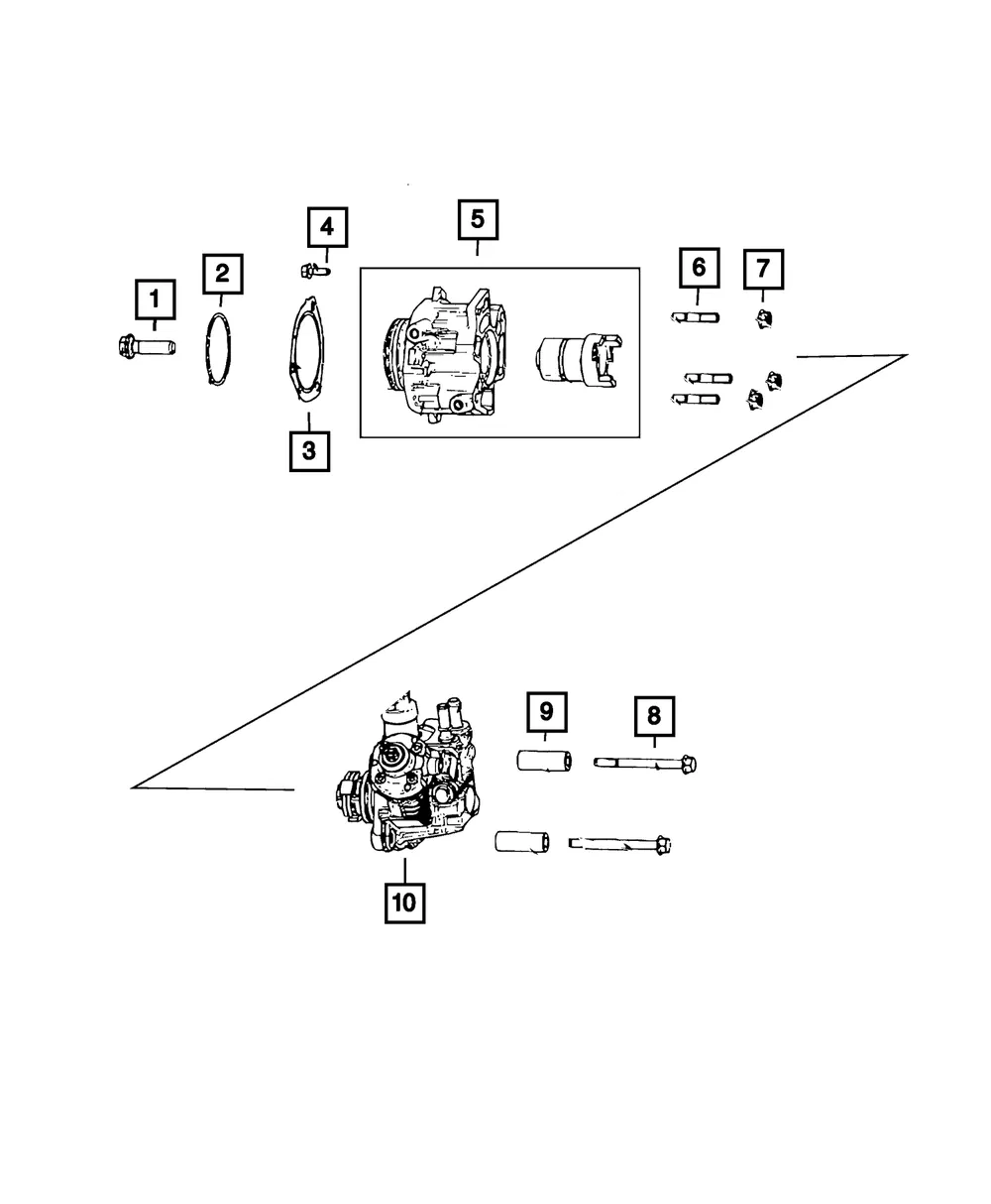 Stud - Mopar (68094424aa)