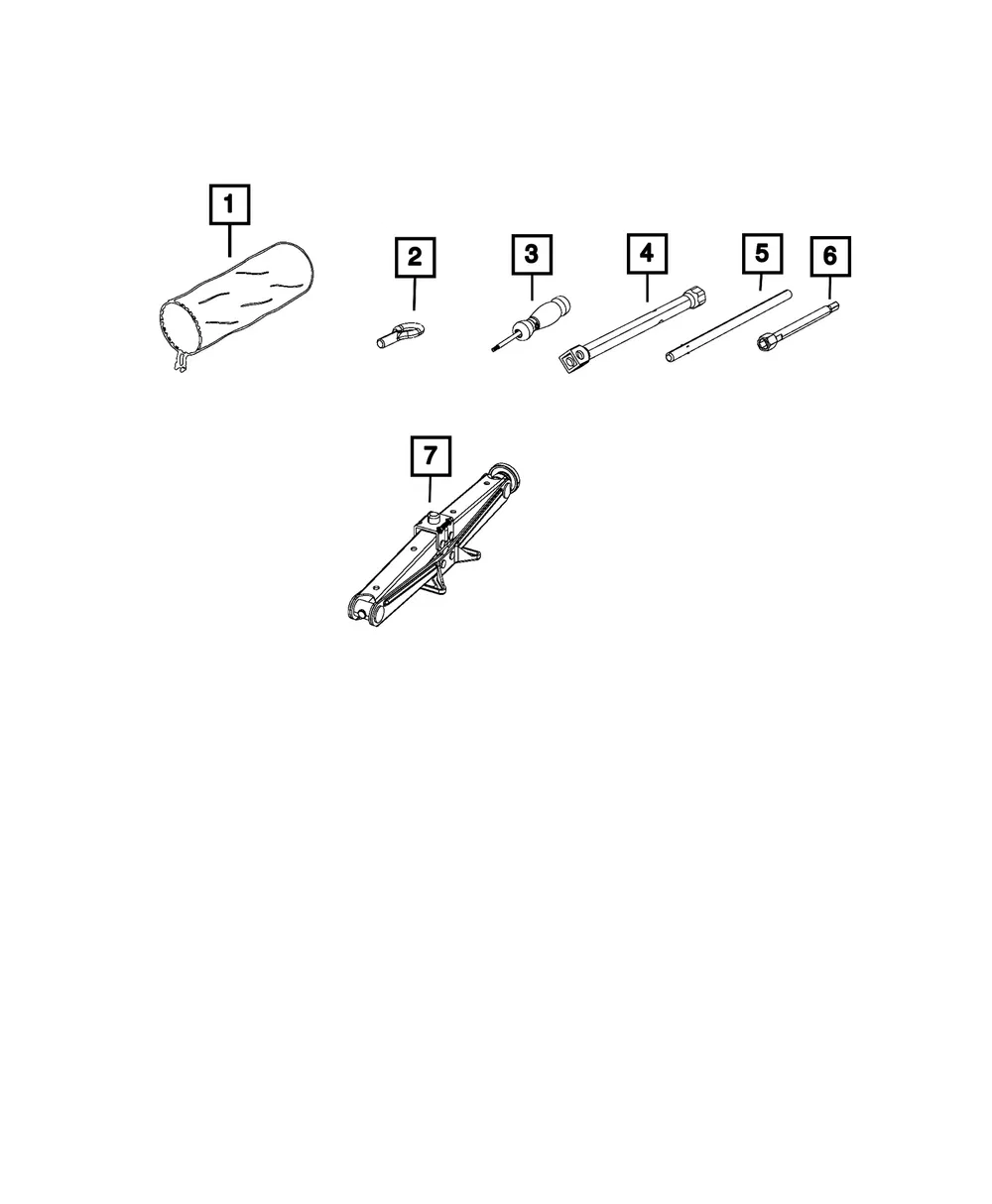 Scissors Jack - Mopar (68095802ab) - view 5