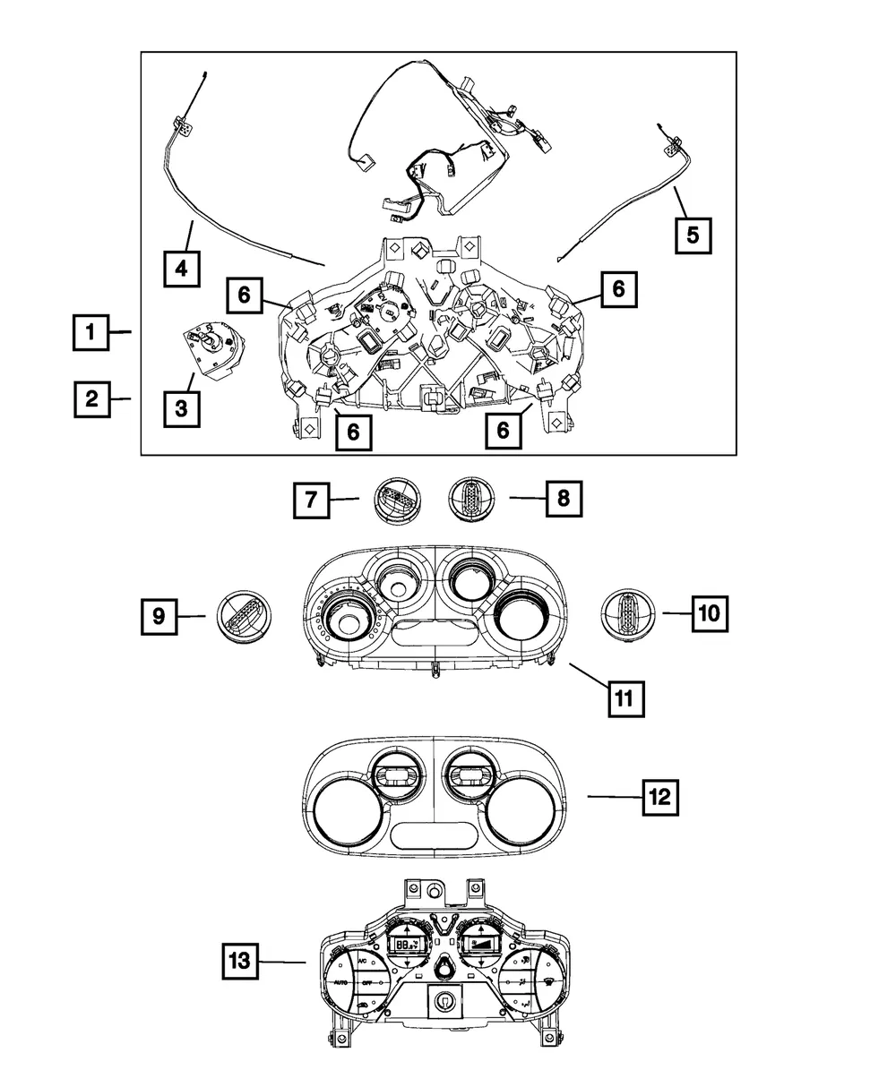 Mode Cable - Mopar (68096468ab)