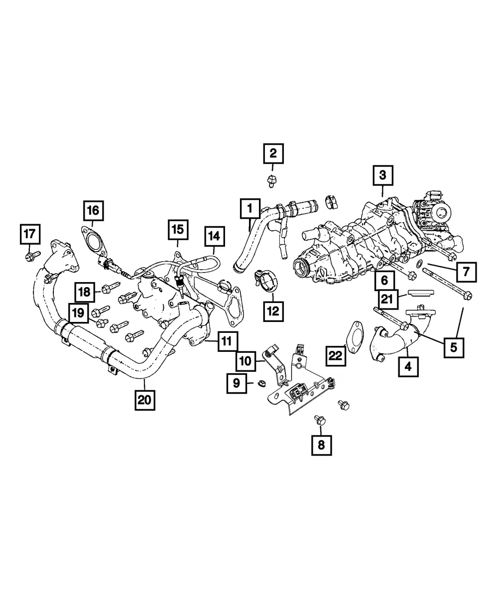 Plain Washer - Mopar (68098528aa)