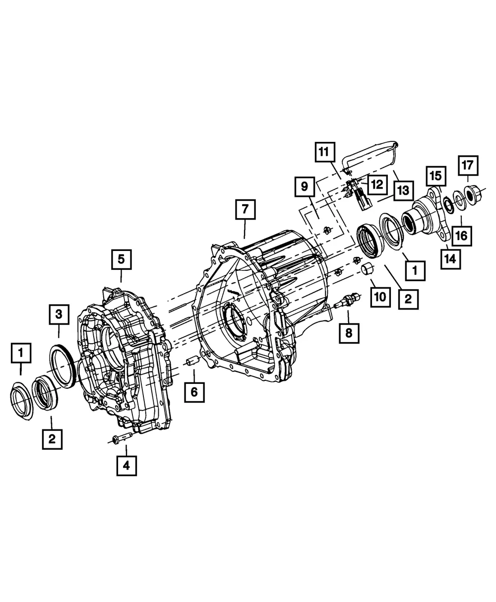 Nut - Mopar (68101738aa)