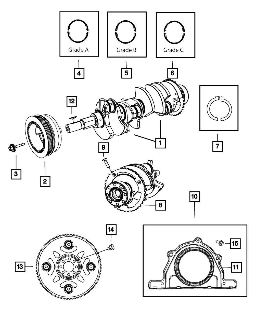 BEARING - Mopar (68102977AB)